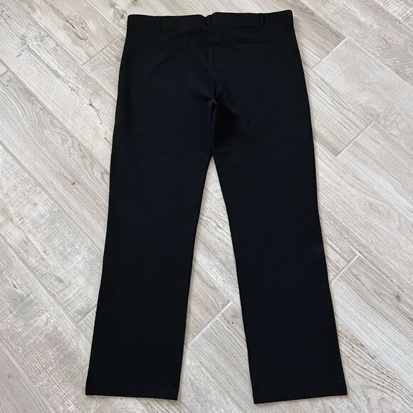Betabrand Black Ponte Pull On Stretch Pants Office Travel Comfort NEW Size XXL - Picture 4 of 14